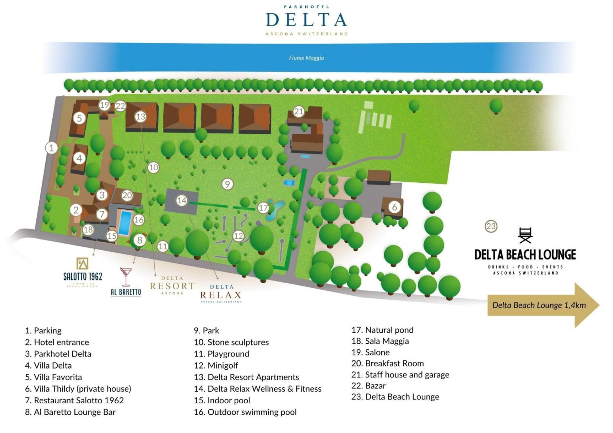 Villa Favorita - Parkhotel Delta Ascona Ngoại thất bức ảnh